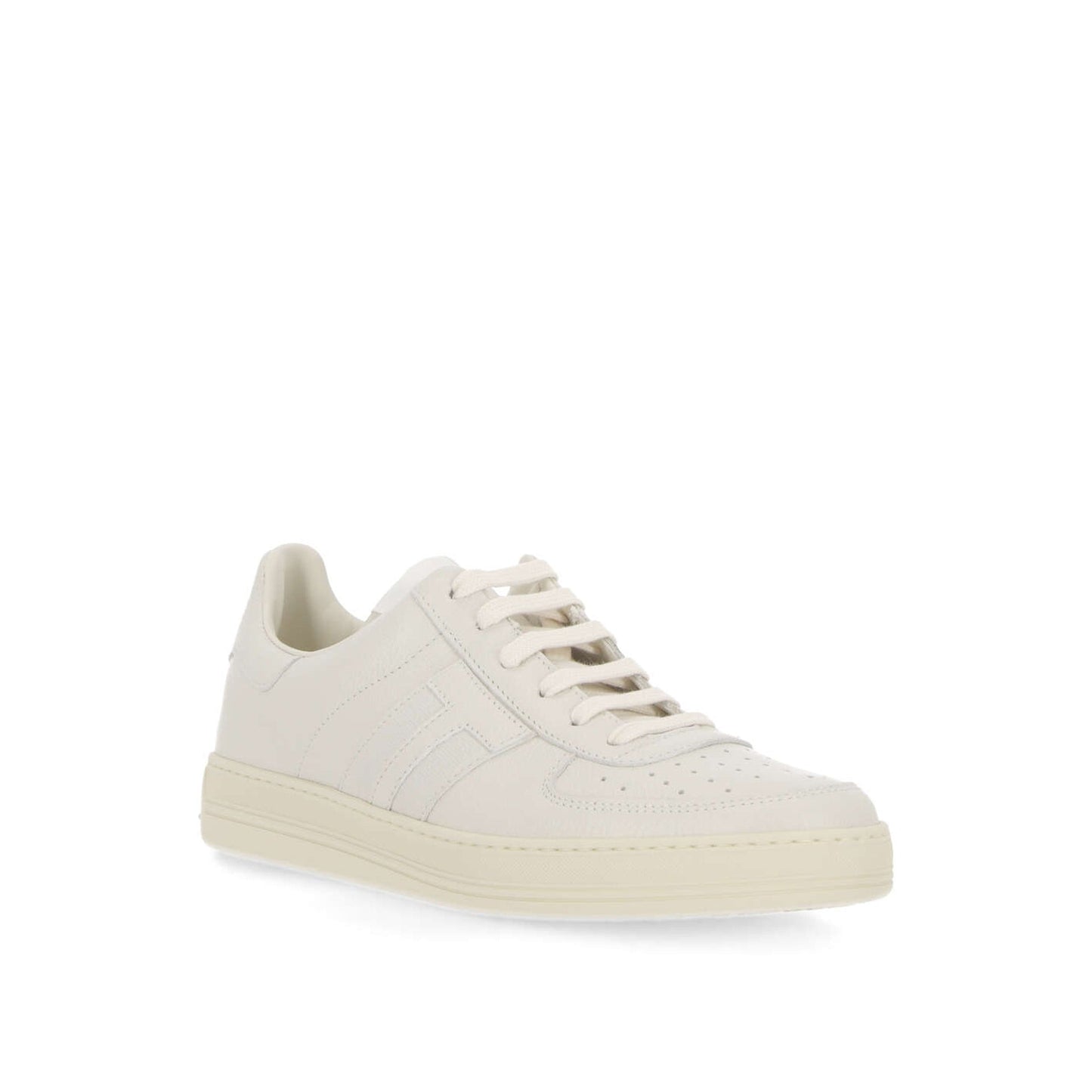 Tom Ford Leather Logo Sneakers